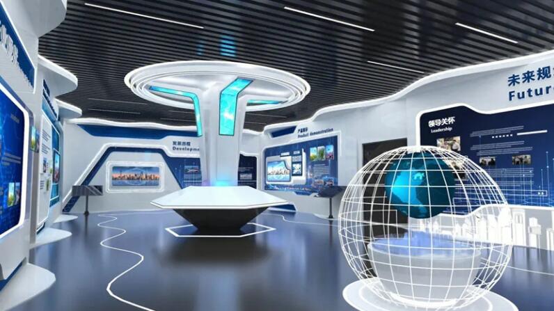 四川數字展廳|企業展廳設計中展示產品的多媒體設備盤點