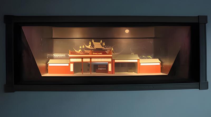 四川數(shù)字展廳中幻影成像技術的制作原理