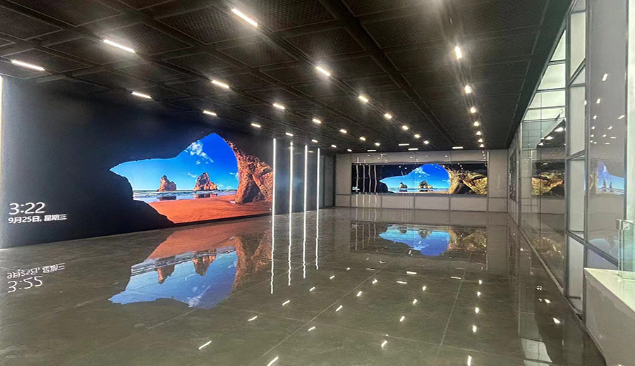 展廳內LED屏是展廳生命力的最好展現！