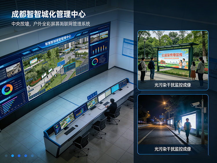 成都戶外全彩屏的隱憂：光污染治理與隱私保護的平衡挑戰